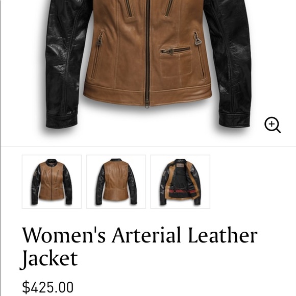 Harley Davidson leather jacket - Picture 3 of 3